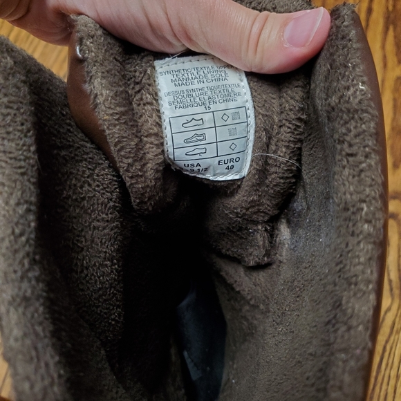London Fog Winter Boots in Brown size 8.5 - Picture 5 of 9